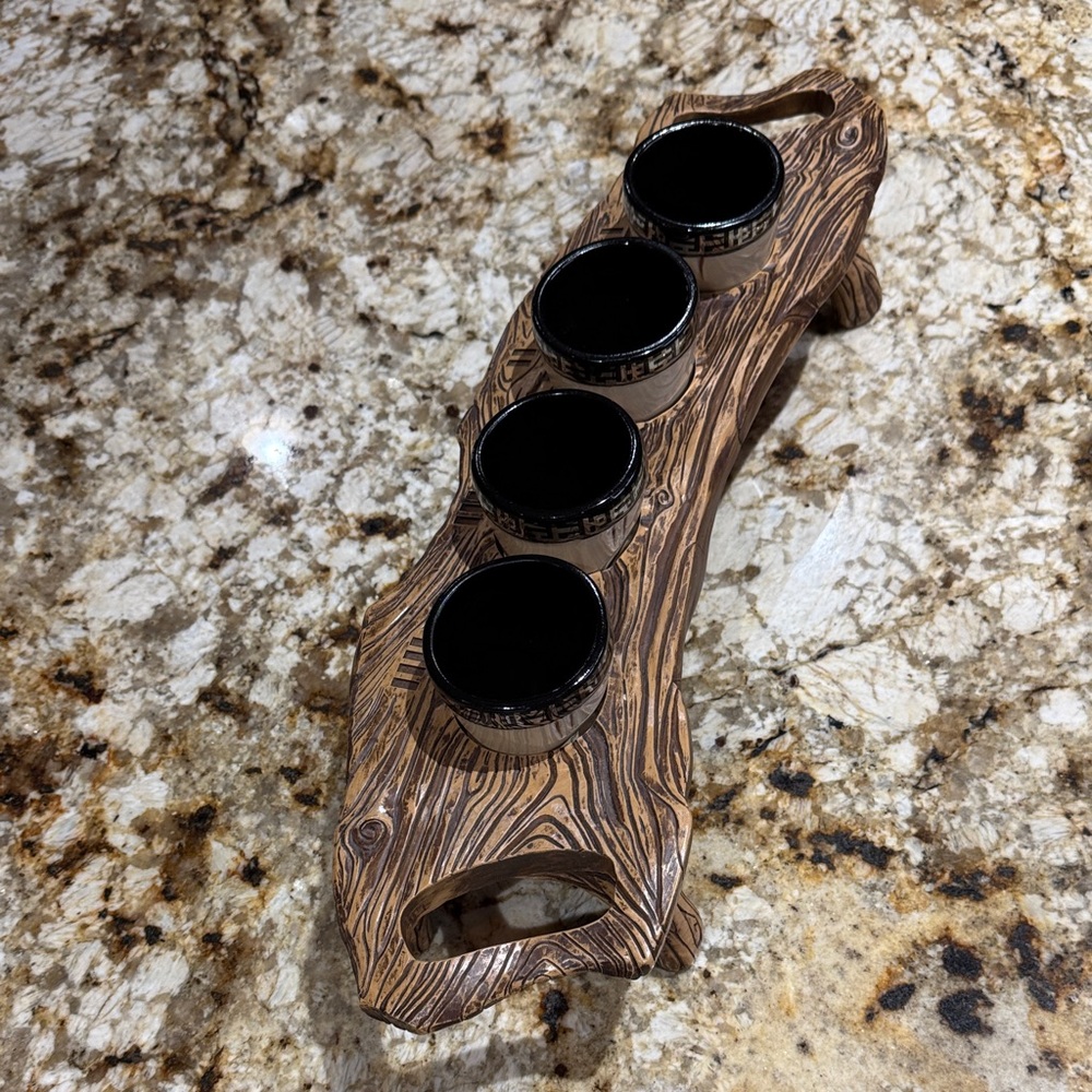 Star Wars Brown and Black Shot Glass Holder